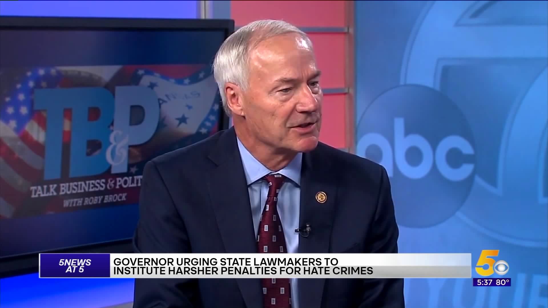 Gov. Hutchinson Says Gun Control Legislation `Not The Right Solution` To Hate Crimes, Mass Shootings