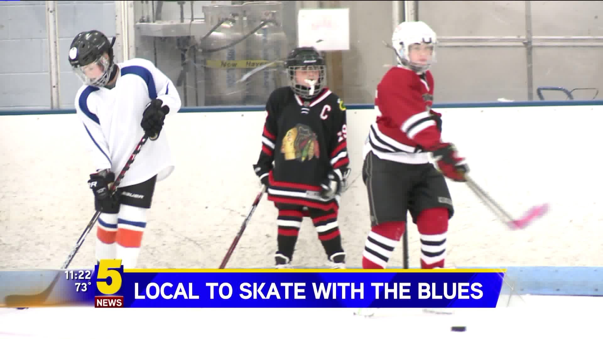 Local To Skate With The Blues