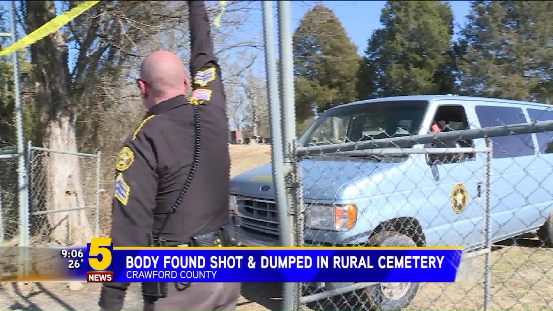 Body Found Shot and Dumped In Rural Cemetery