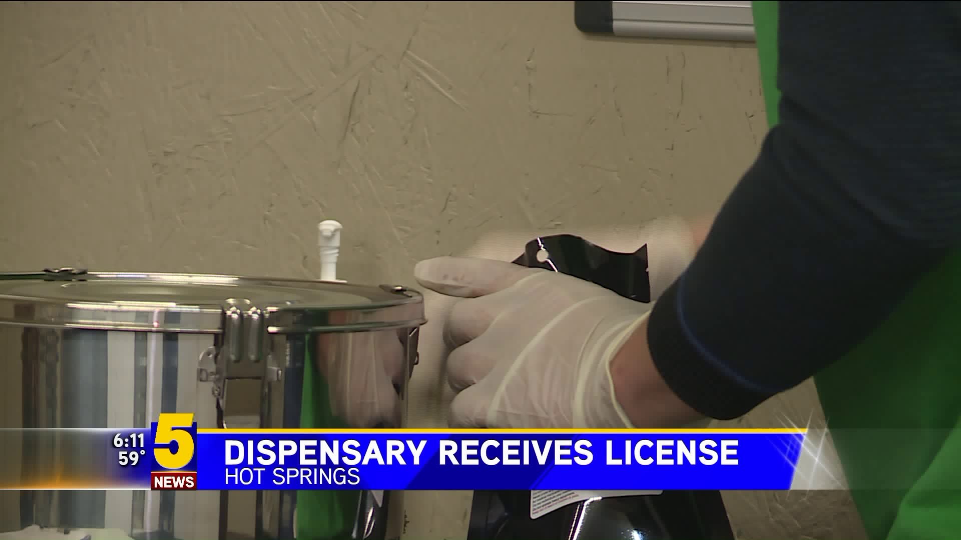 Hot Springs Dispensary Receives License To Sell