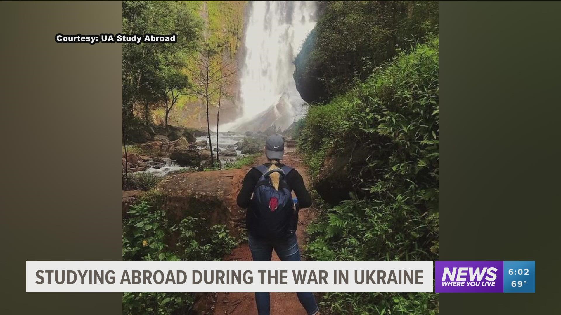 The University of Arkansas is advising its around 80 study abroad students to not travel to countries bordering Ukraine.