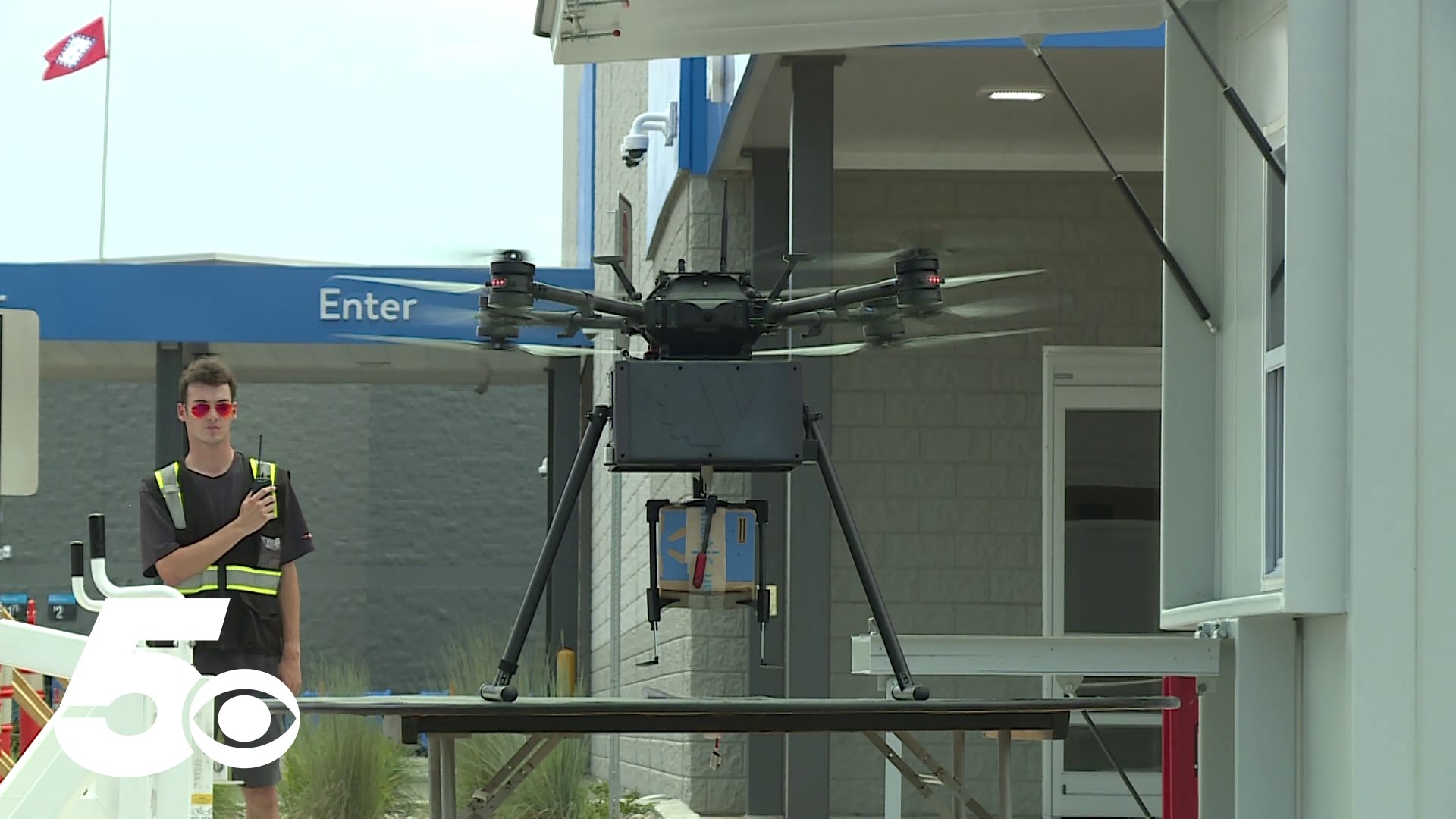 The Walmart DroneUp program has delivery hubs at stores in Bentonville, Rogers and Farmington, all allowing the company to deliver within 30 minutes for four dollars