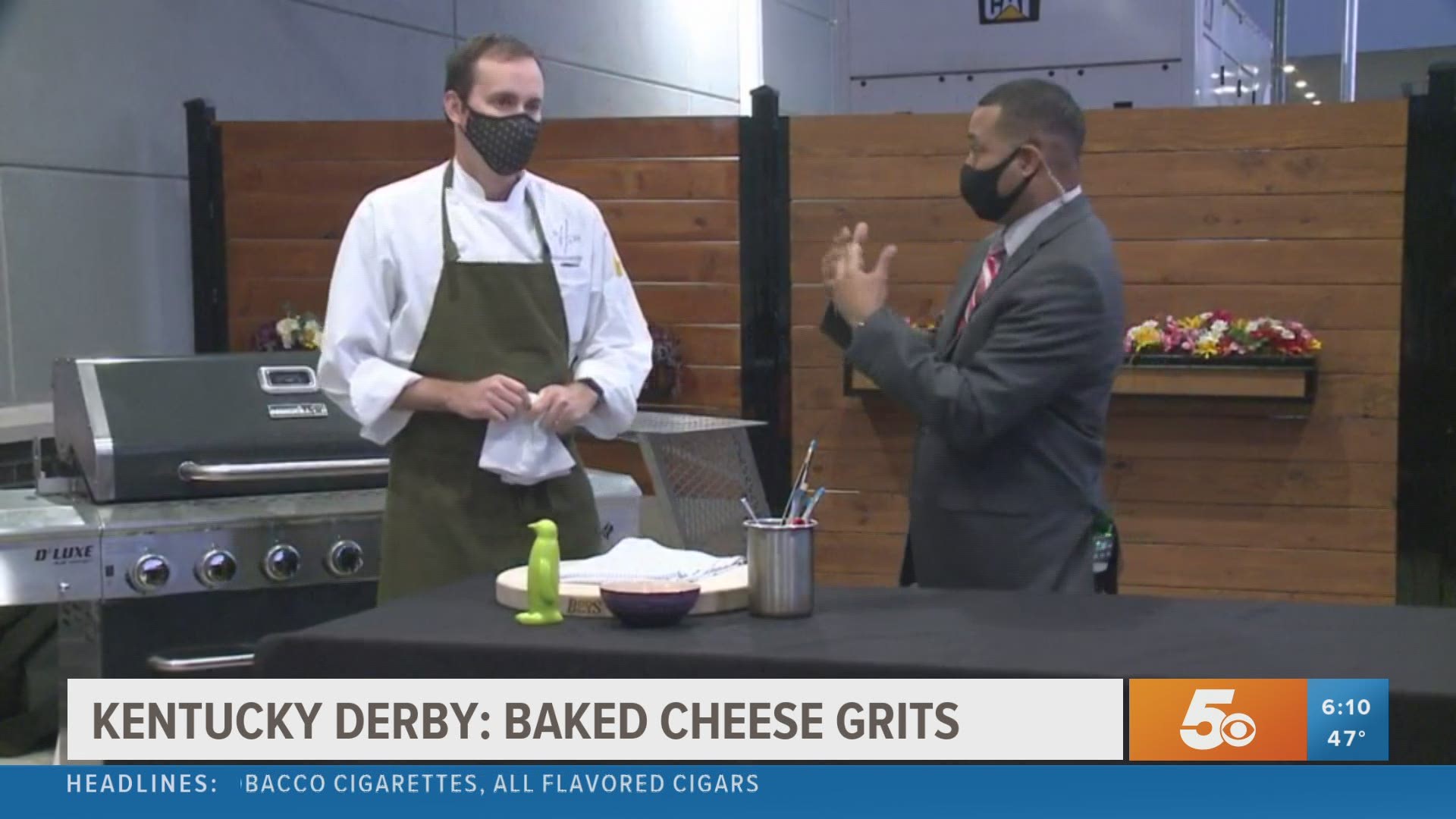 Chef Matt McClure made Kentucky Derby celebration food with the morning team.
