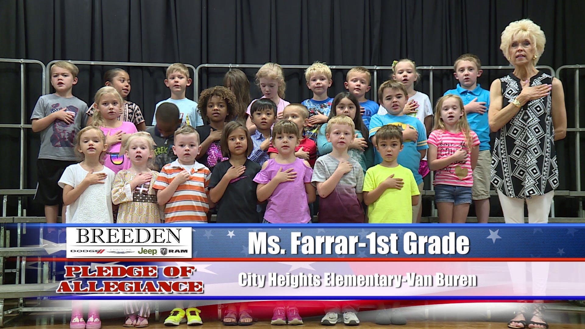 Ms. Farrar  1st Grade  City Heights Elementary  Van Buren