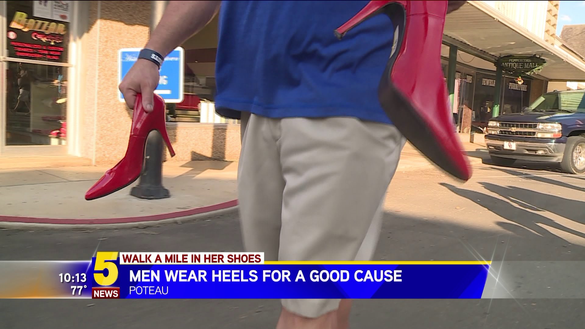 Men Wear Heels For A Good Cause