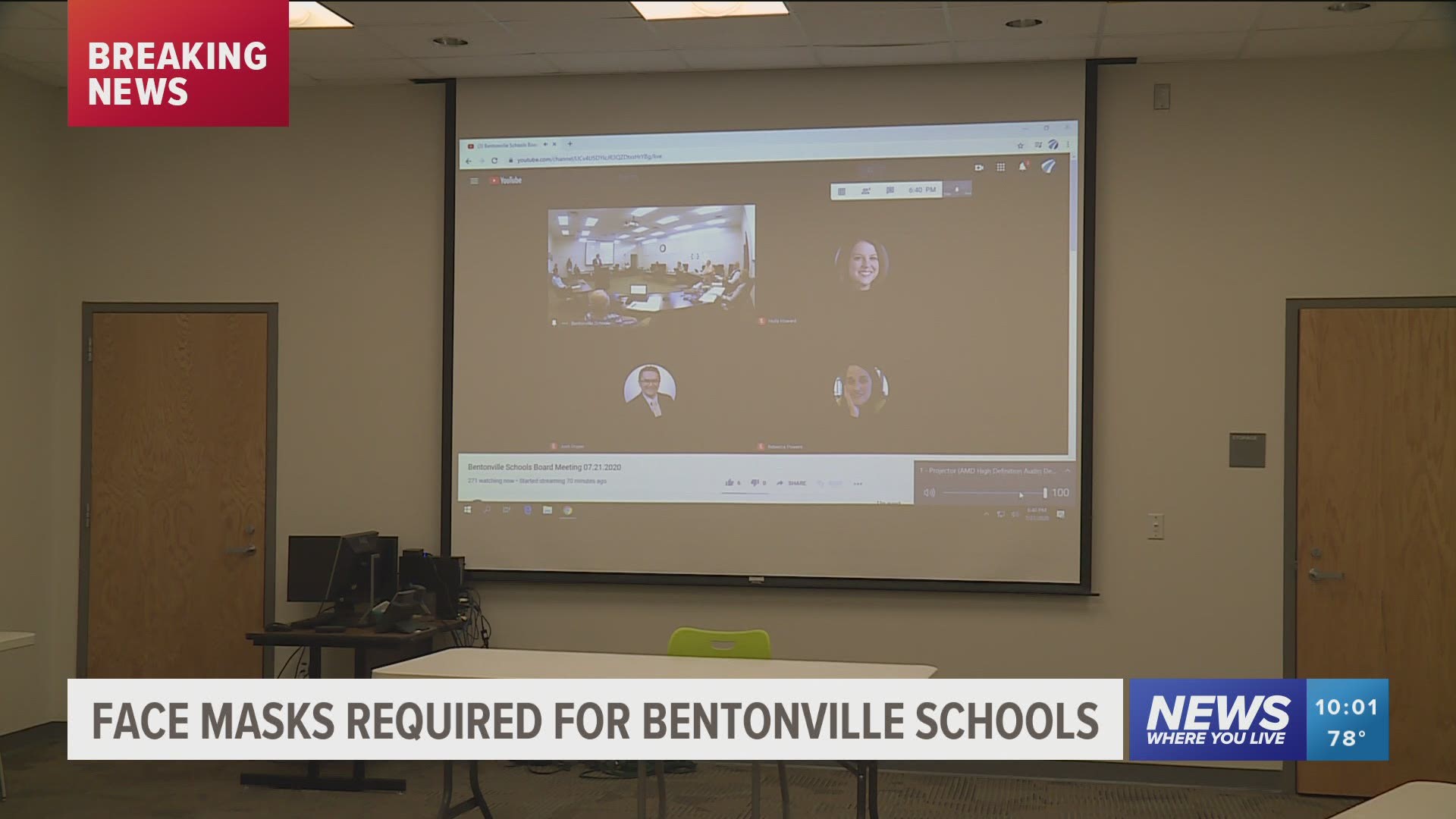 The Bentonville Board of Education has voted to require face coverings for K-12 students and staff this upcoming school year. https://bit.ly/3juJg1F