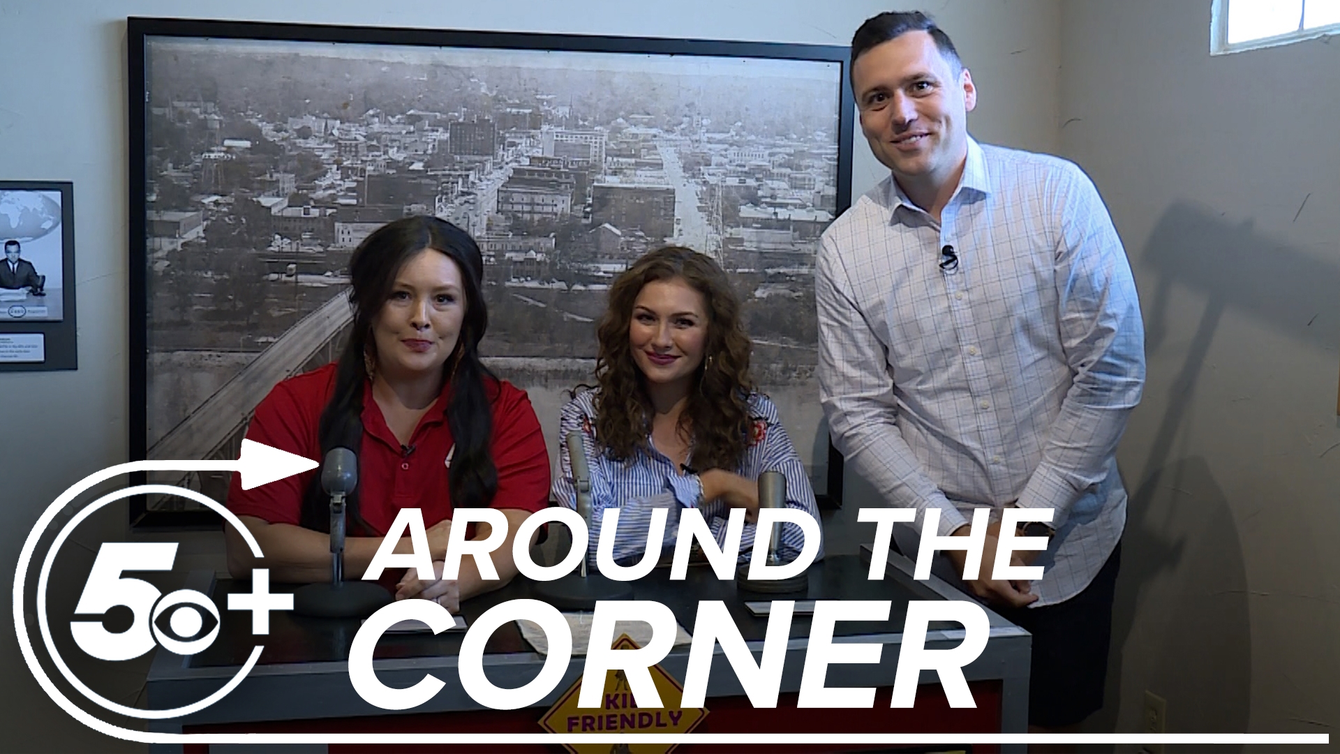 In June 2024, the Around the Corner crew visited the Linam Family Farm, Bentonville History Museum, Thaden Fieldhouse, and the Fort Smith Museum of History.