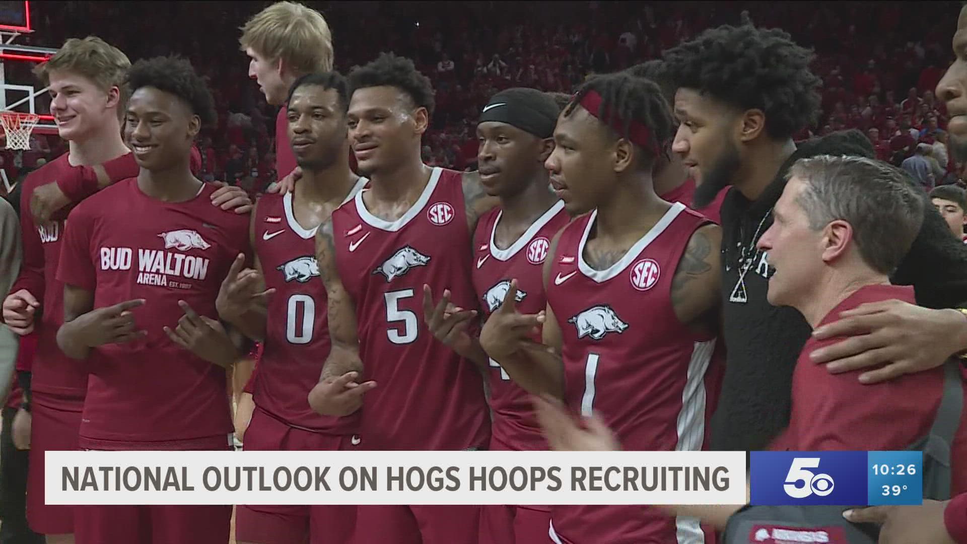 National basketball writer impressed with future Hogs at McDonald's All-American Game.