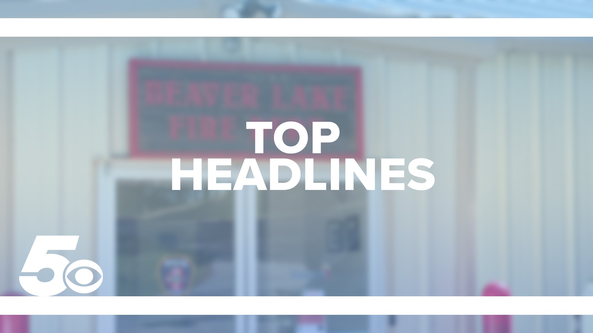 Take a look at today's top headlines for local news