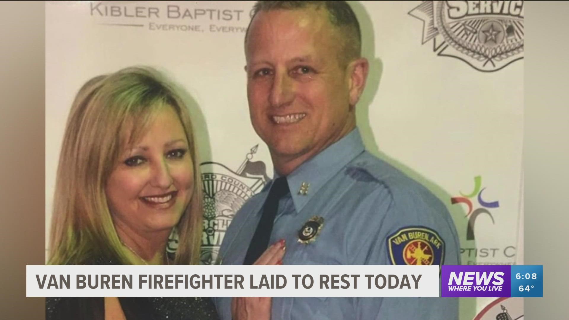 On Tuesday, Dec. 28, the Van Buren Fire Department laid to rest Battalion Chief Les Stephenson who died in his home two days before Christmas.