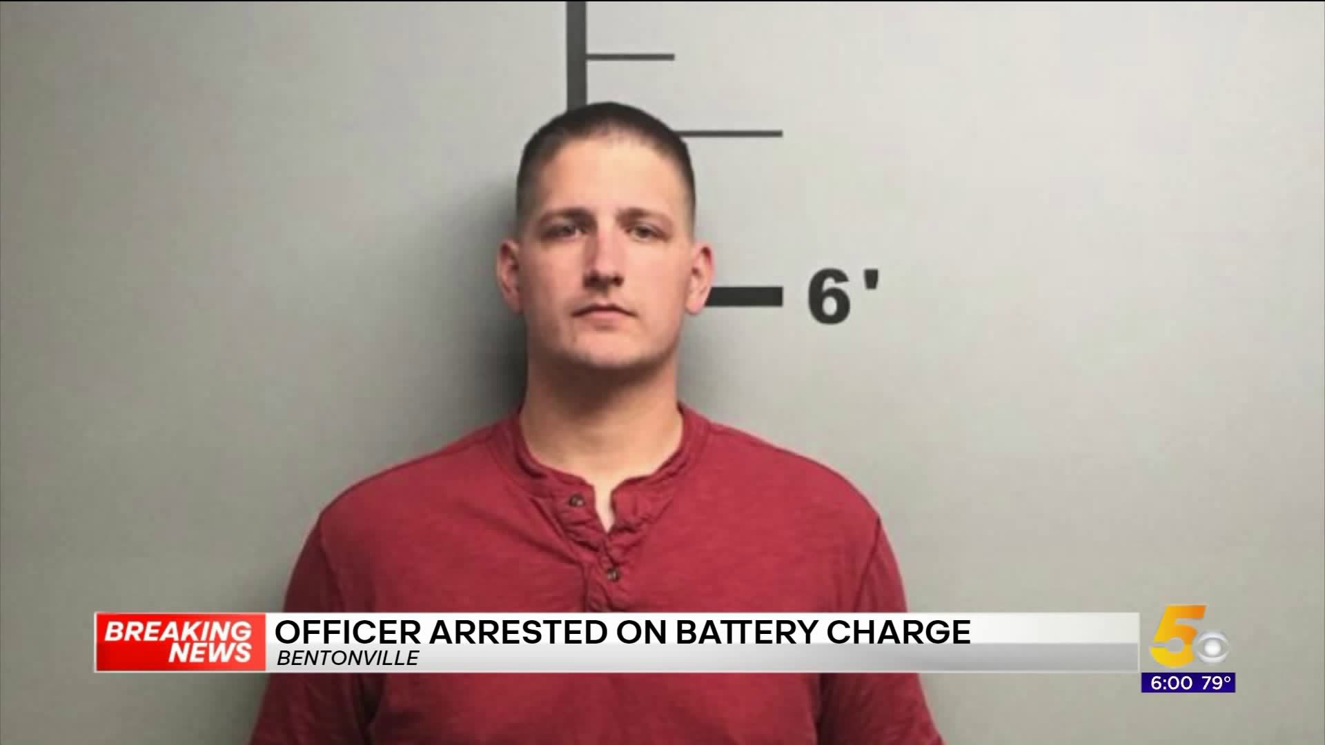 Bentonville Police Officer Placed On Administrative Leave After Battery Charge