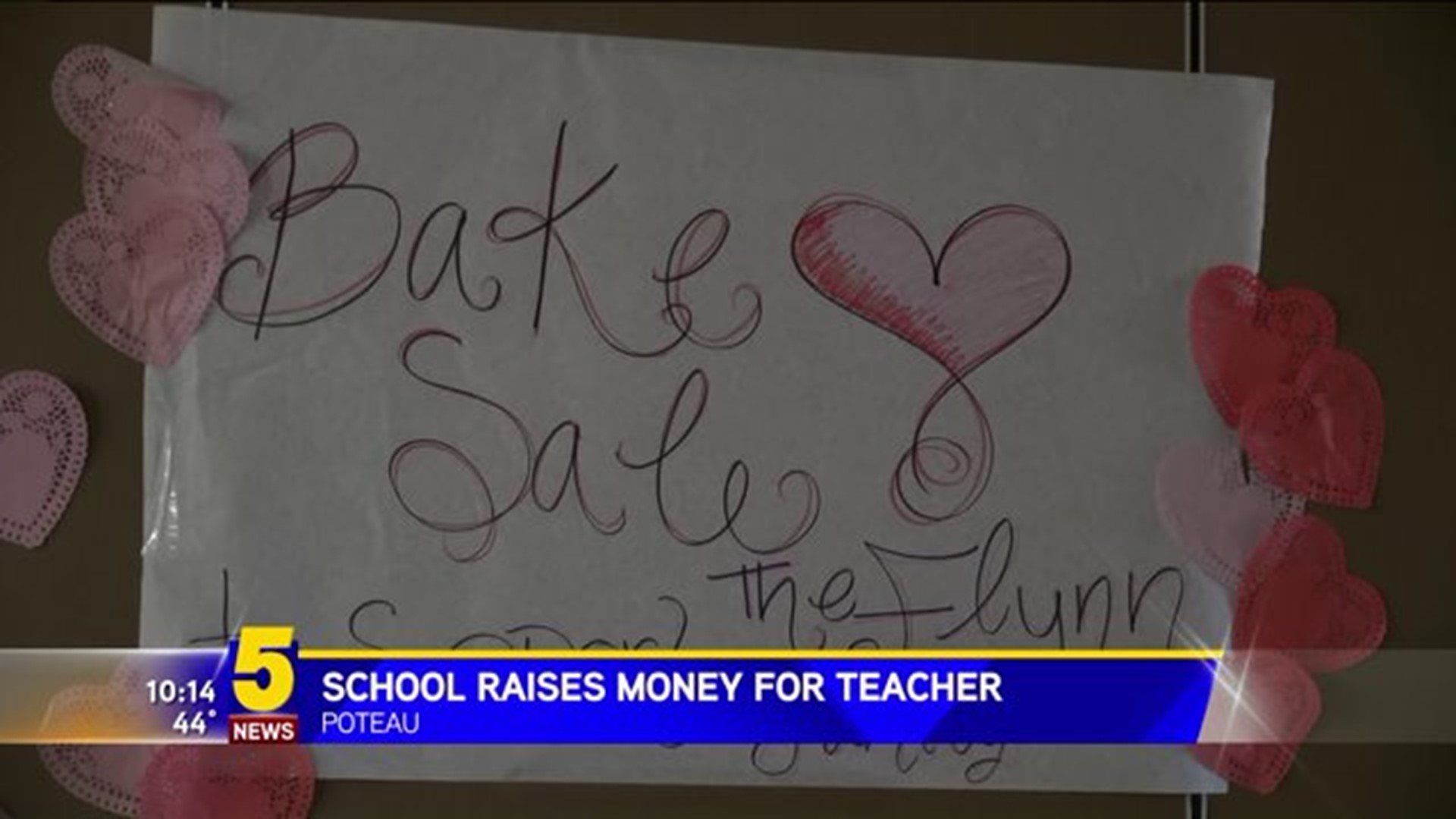 Poteau School Raises Money For Teacher