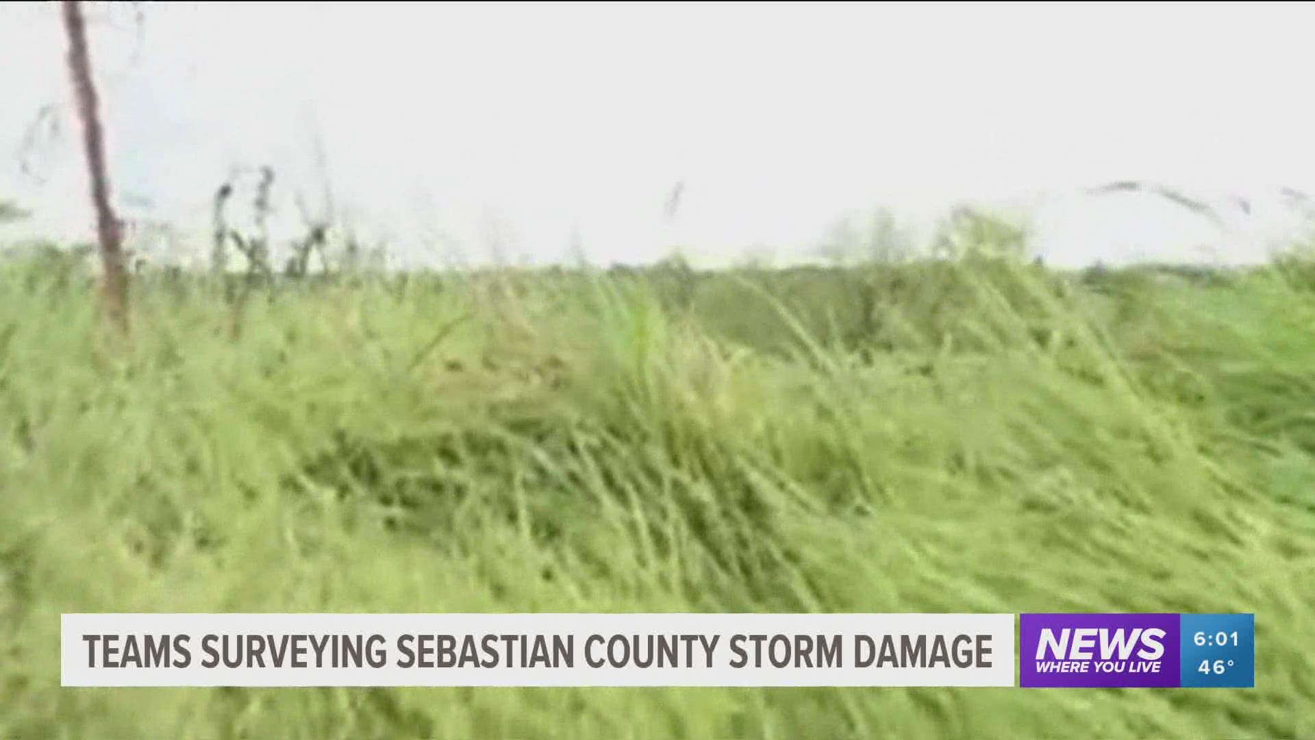 NWS Surveying Storm Damage In Sebastian County | 5newsonline.com