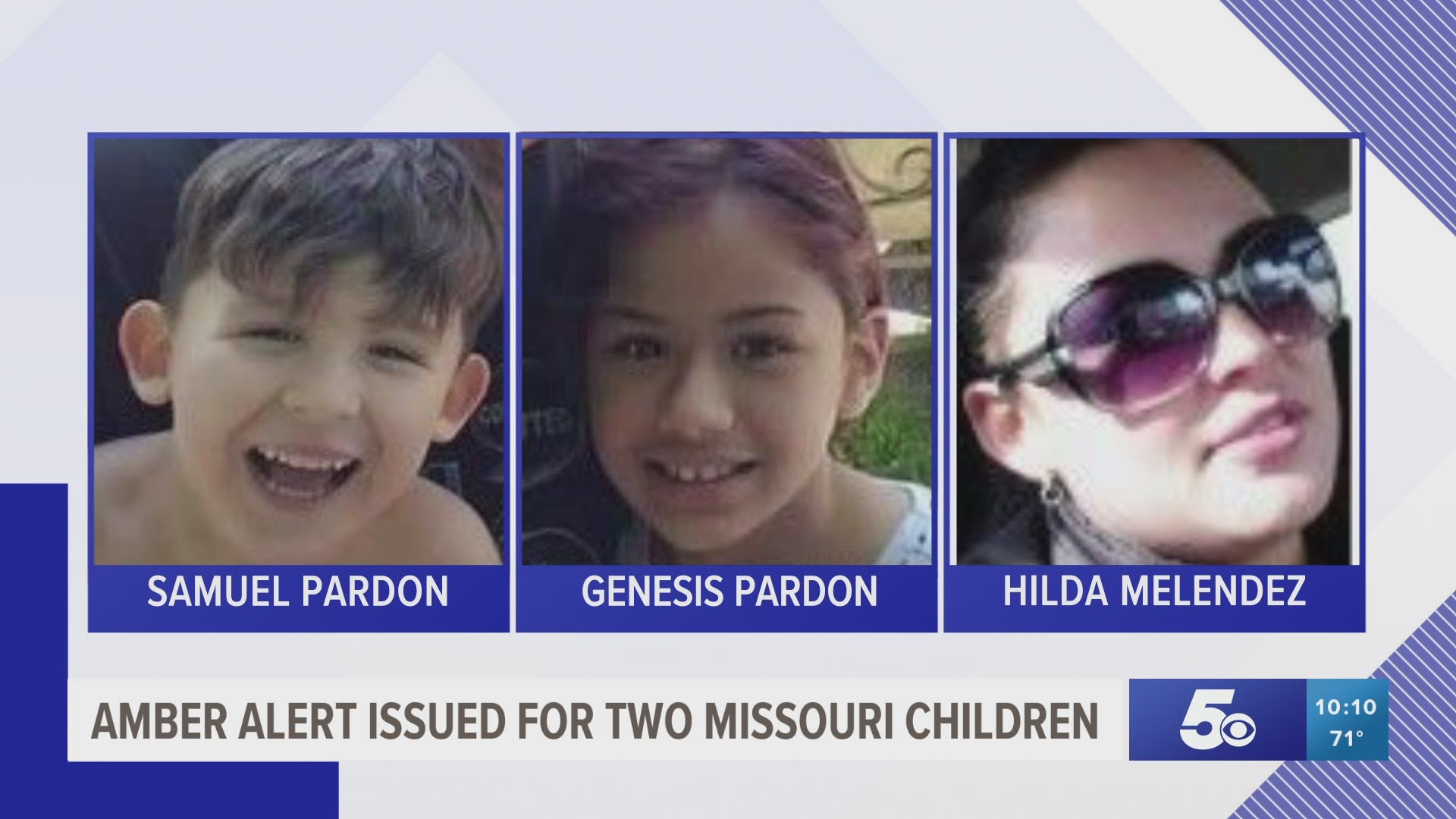 Amber Alert issued for two Missouri children