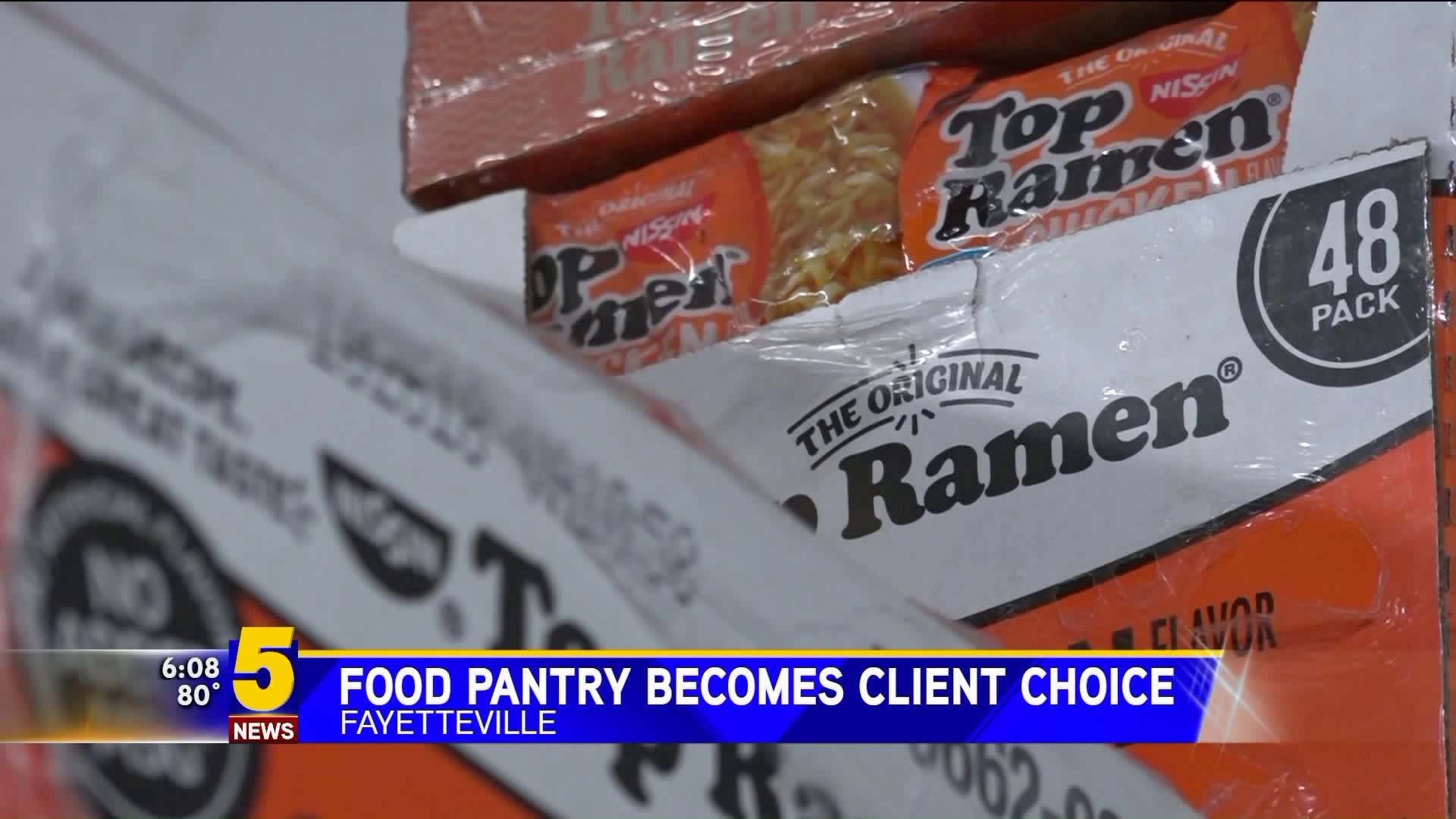 Food Pantry Becomes Client Choice