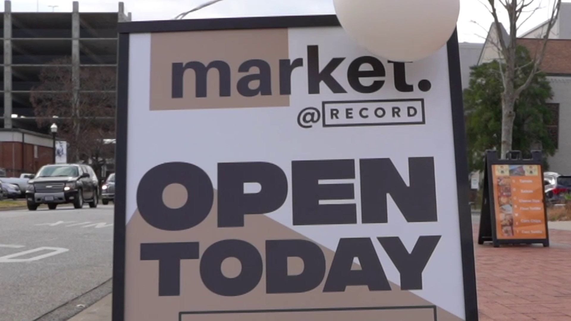 It's called Market @ Record.  It features a farmers market inside The Record on the Bentonville square on select Saturdays from now til March.