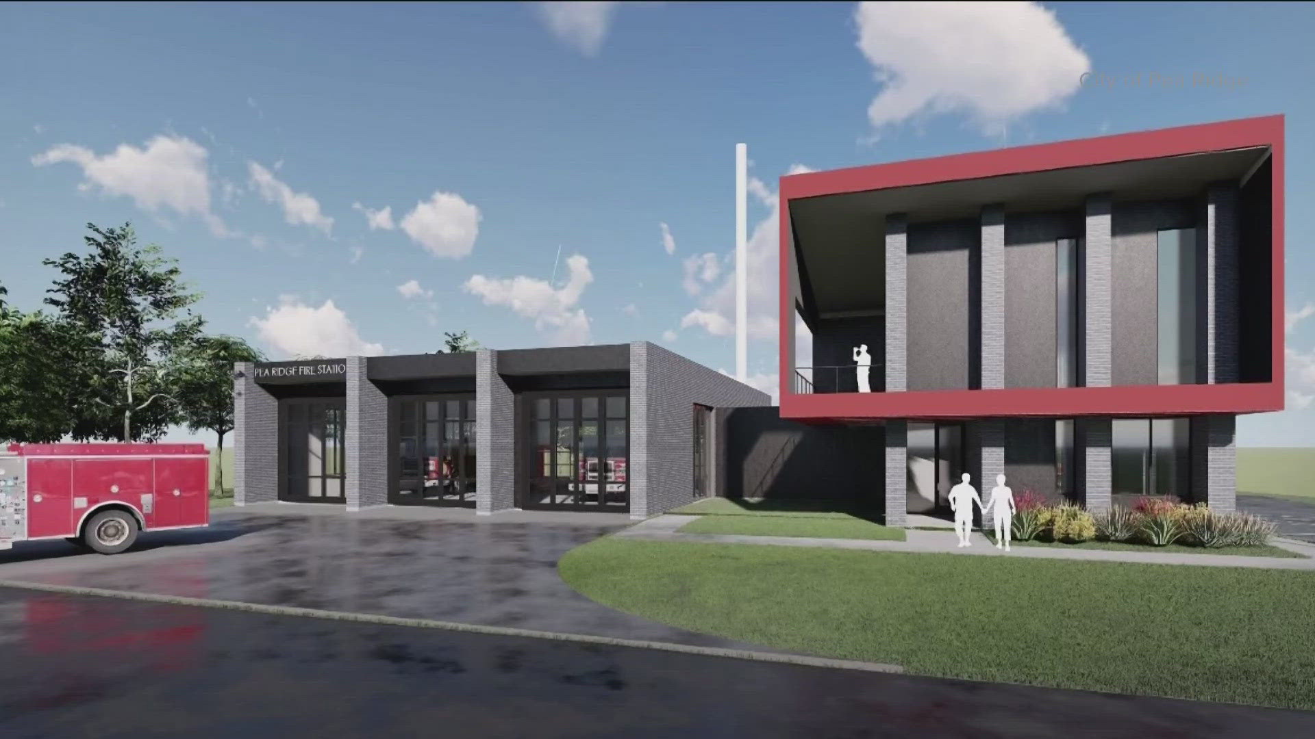 The Pea Ridge Fire Department recently announced plans for a new second fire station while the police department is currently looking into new facilities.