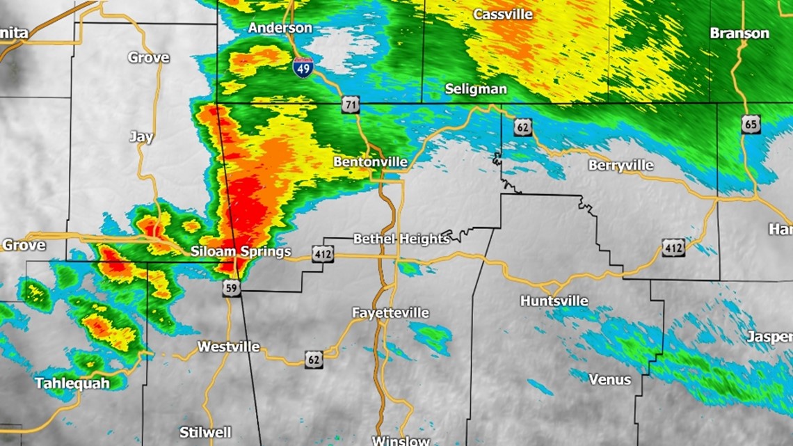 Northwest Arkansas and River Valley weather forecast