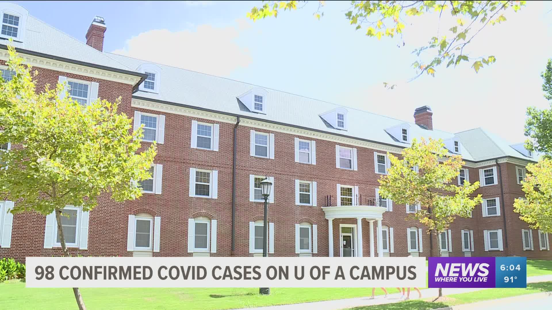 260 beds spaced throughout campus have been set aside for students in the event they need to isolate or quarantine.