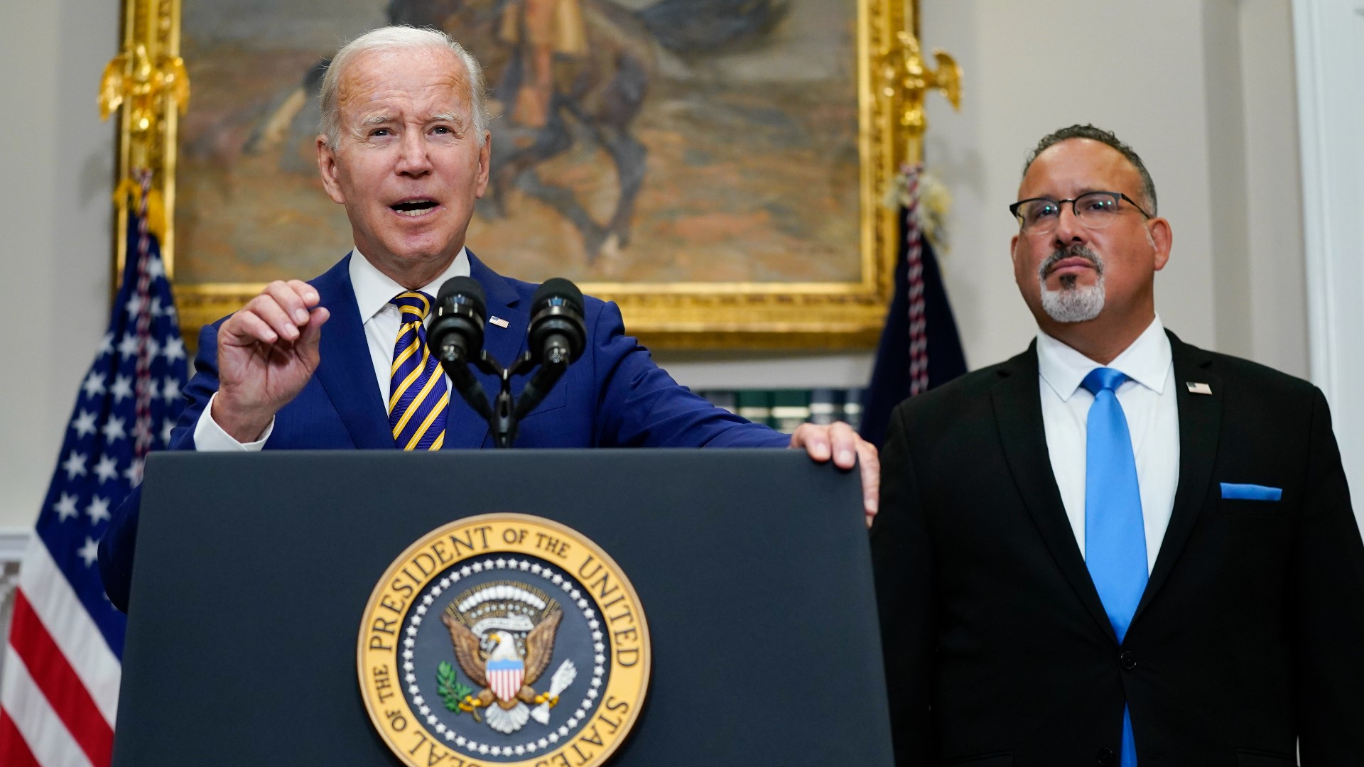 The Biden administration's plan to cancel some student loan debt now faces legal challenges.