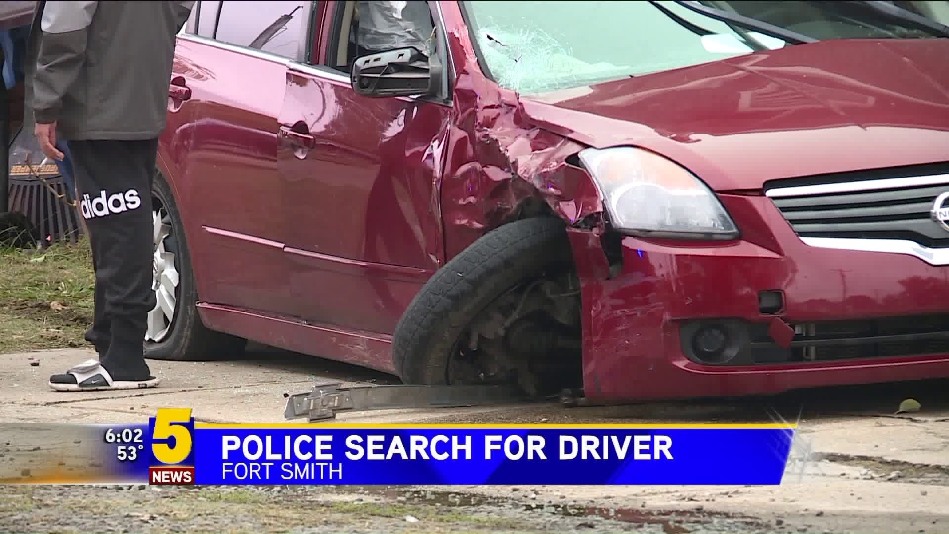 Police Search For Drive In Multi-Vehicle Crash In Fort Smith