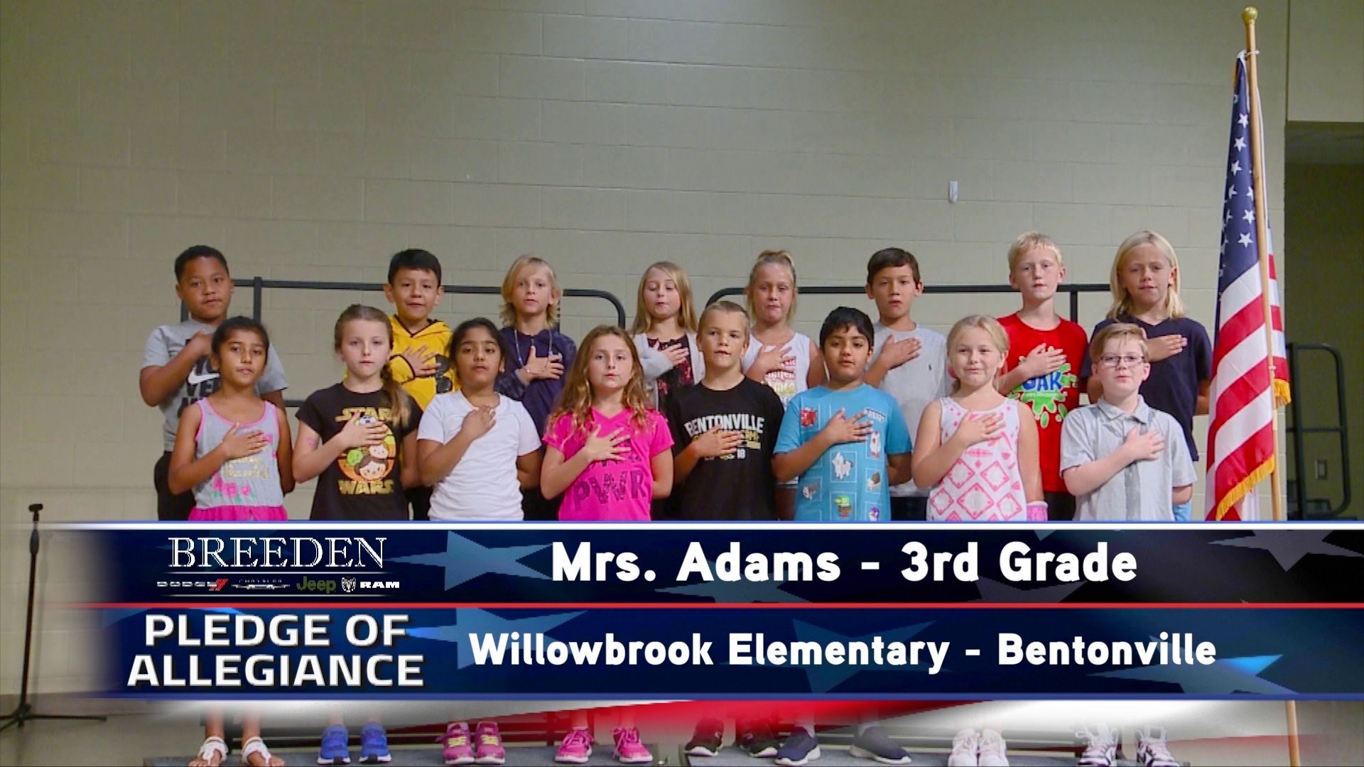 Mrs. Adams  3rd Grade Willowbrook Elementary