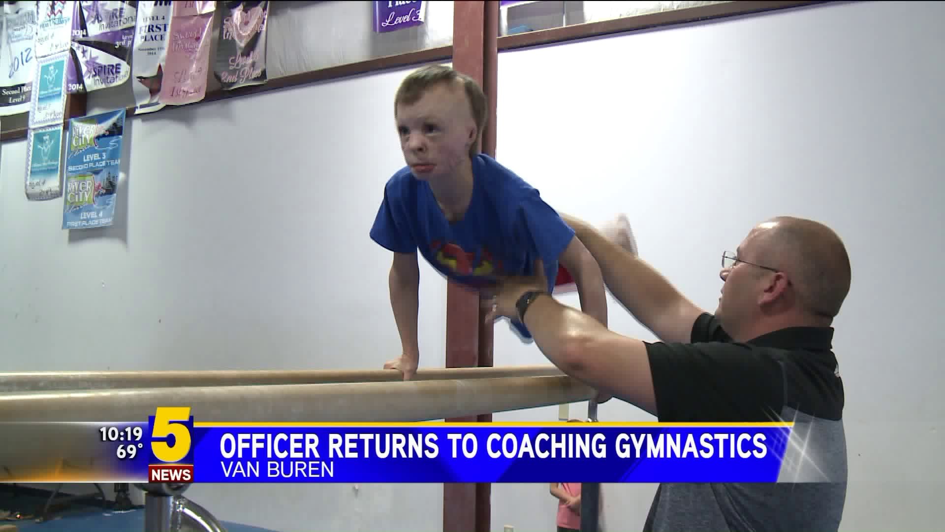 Officer Returns To Coaching Gymnastics