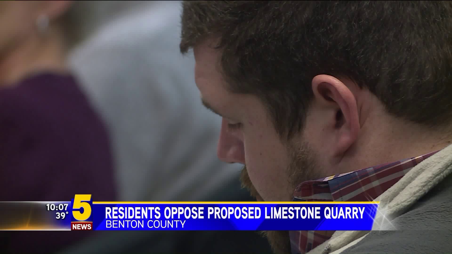 Residents Oppose Proposed Limestone Quarry in Benton County