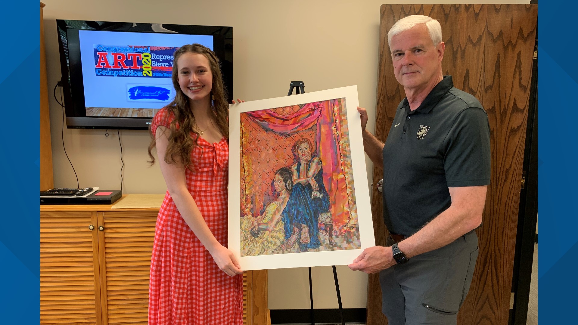 Local senior wins 2020 Congressional Art Competition