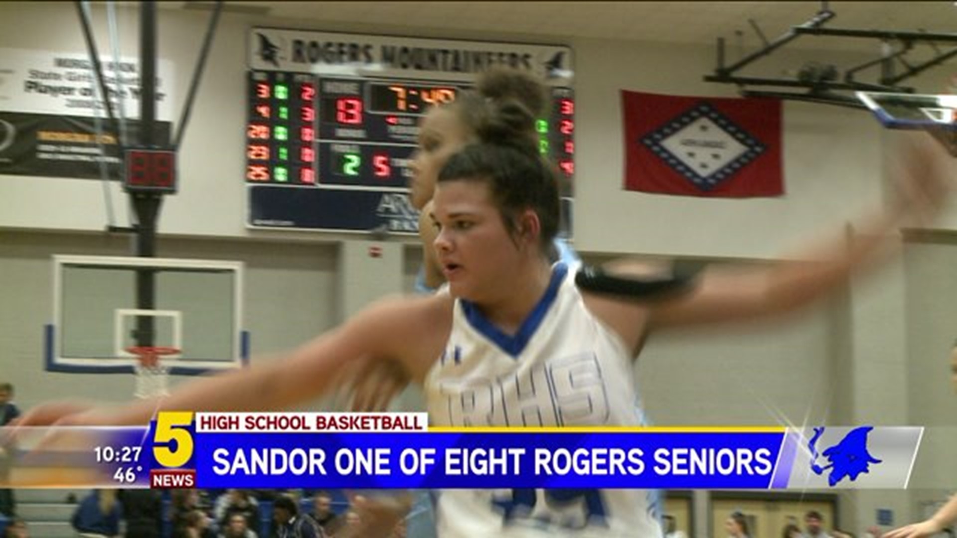 Sandor Leading Rogers With Physical Play
