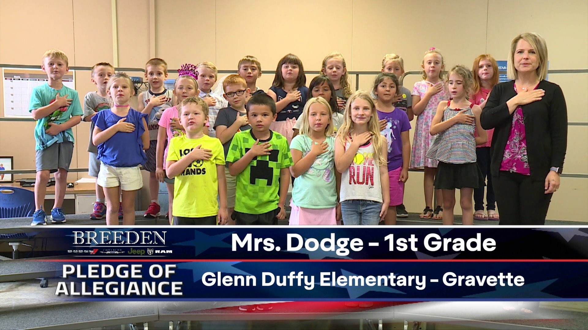 Mrs. Dodge  1st Grade Glenn Duffy Elementary, Gravette
