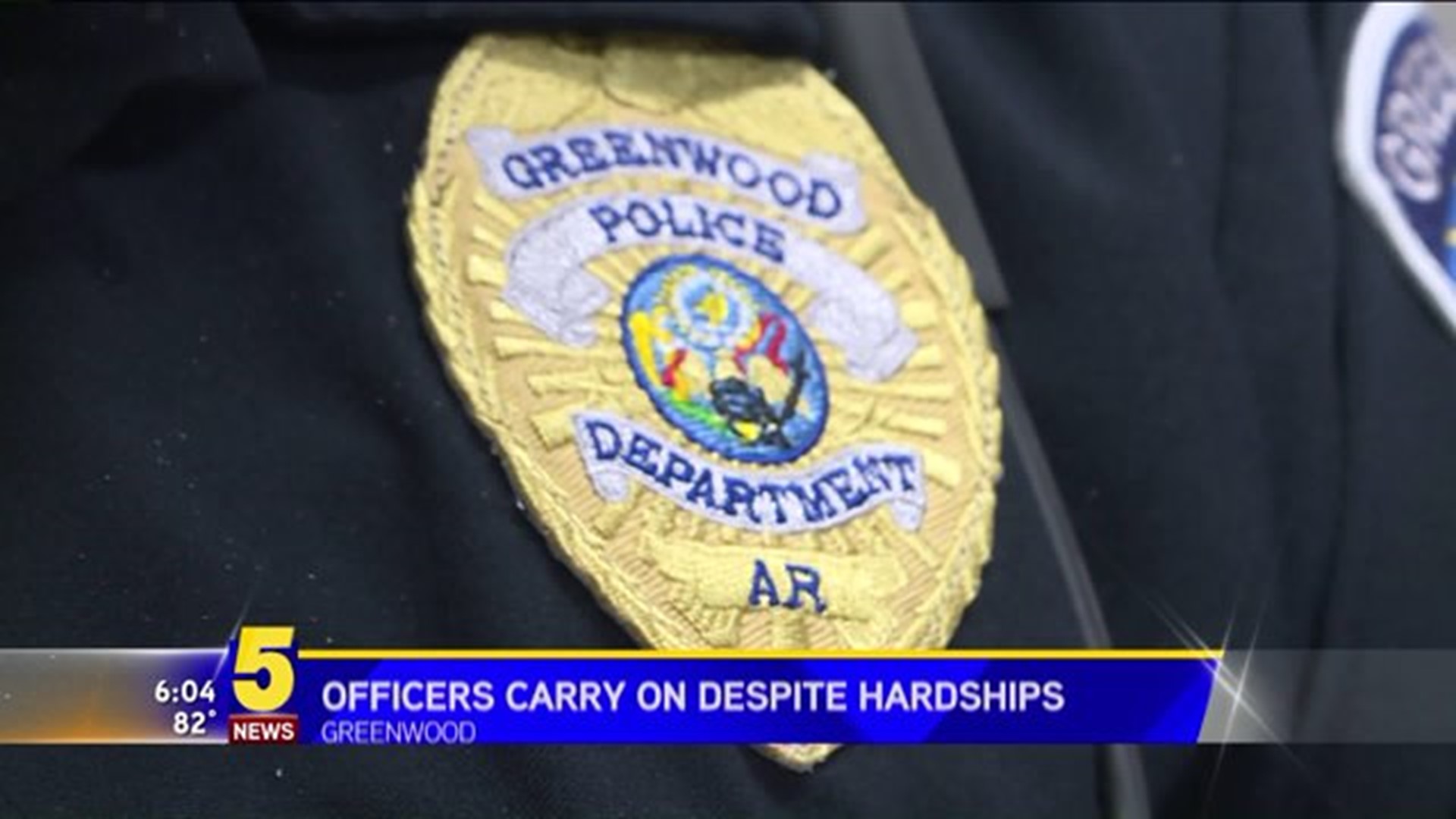 Officers Carry On Despite Hardships