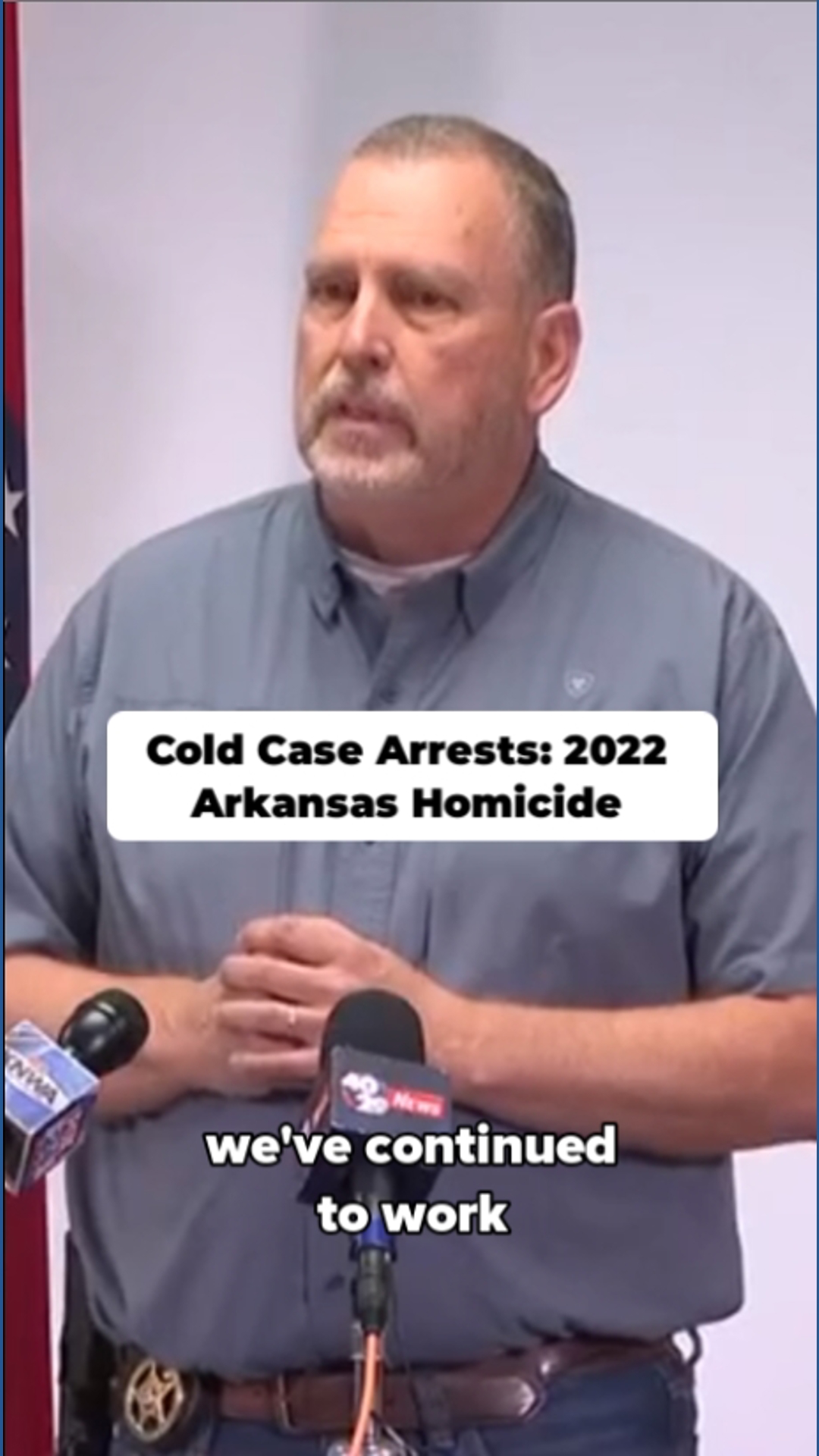 Sheriff comments on the arrest of 2 men in Arkansas cold case ...