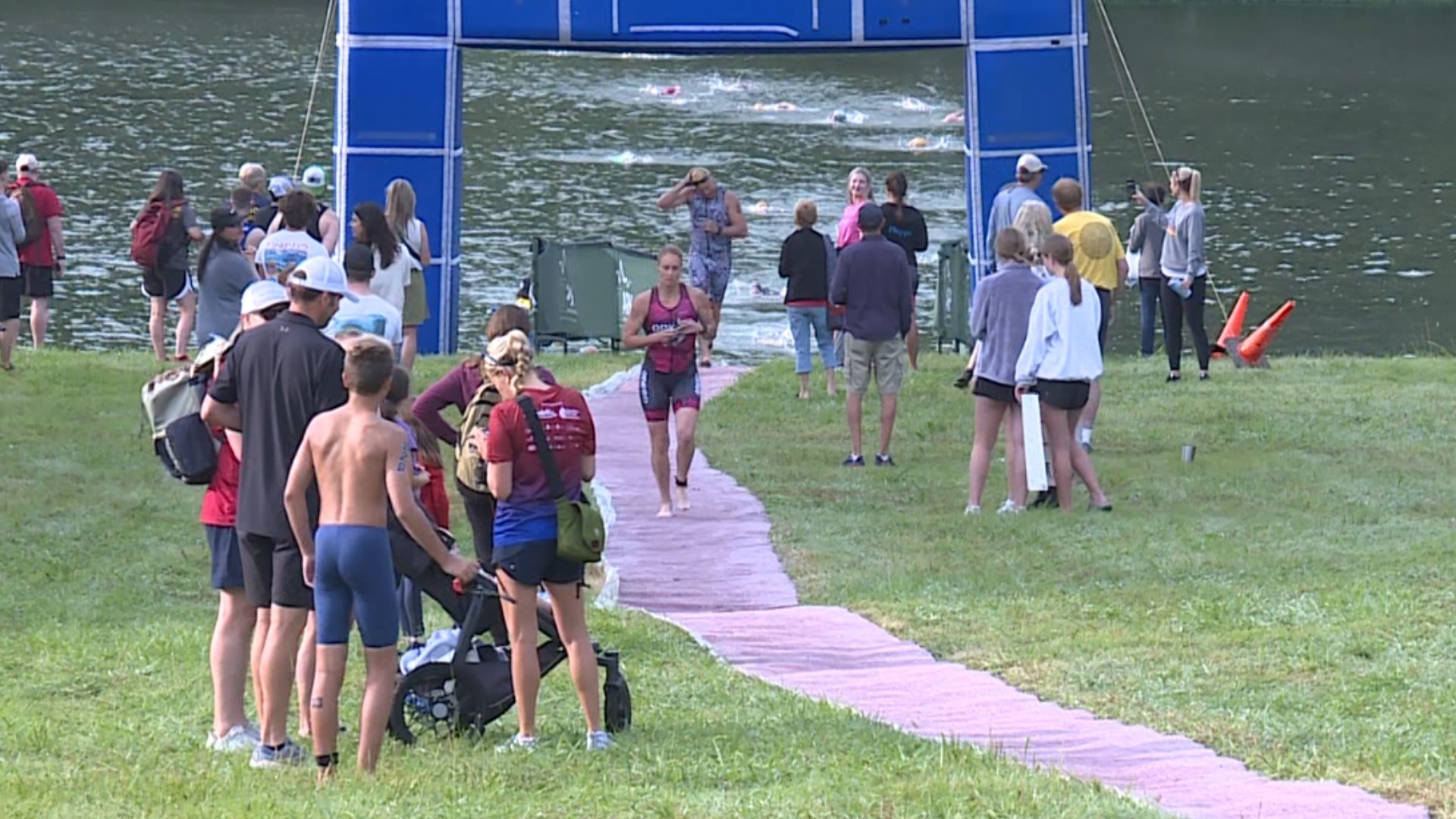 The Ozark Valley Triathlon, a multisport festival, was held at Lake Wedington in Fayetteville on Sunday, June 4.