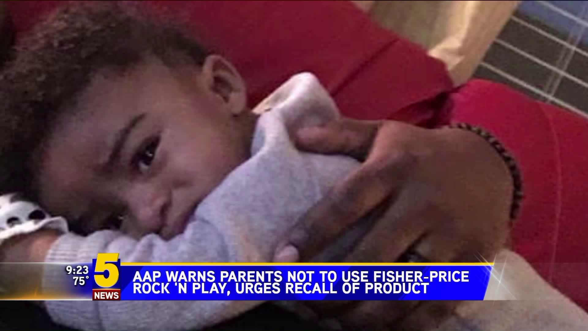 AAP Warns Parents About Rock n Play
