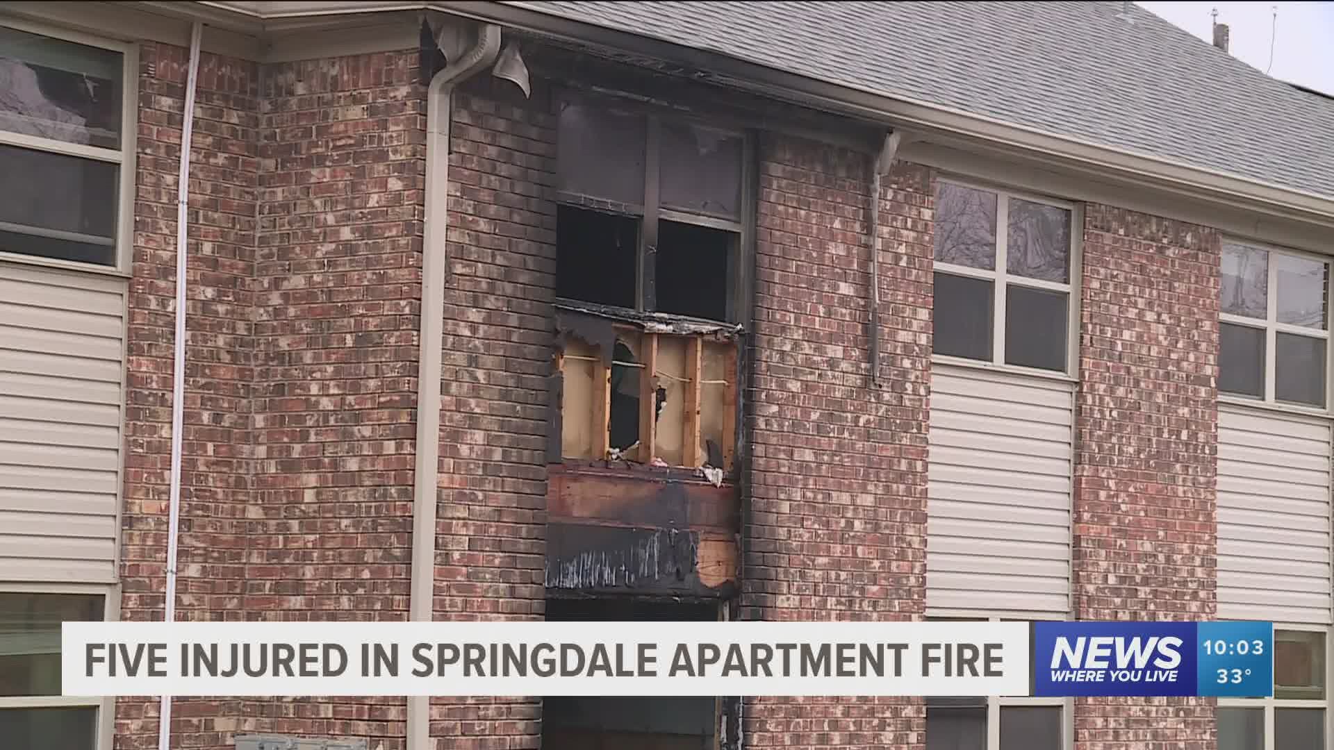 The Springdale Fire Department responded to a structure fire this morning (Jan 2.) at around 5:56 a.m at the 1300 block of AQ Circle.