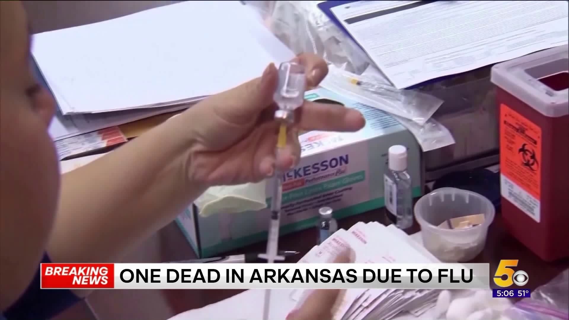 First Flu-Related Death Of The Season Reported In Arkansas