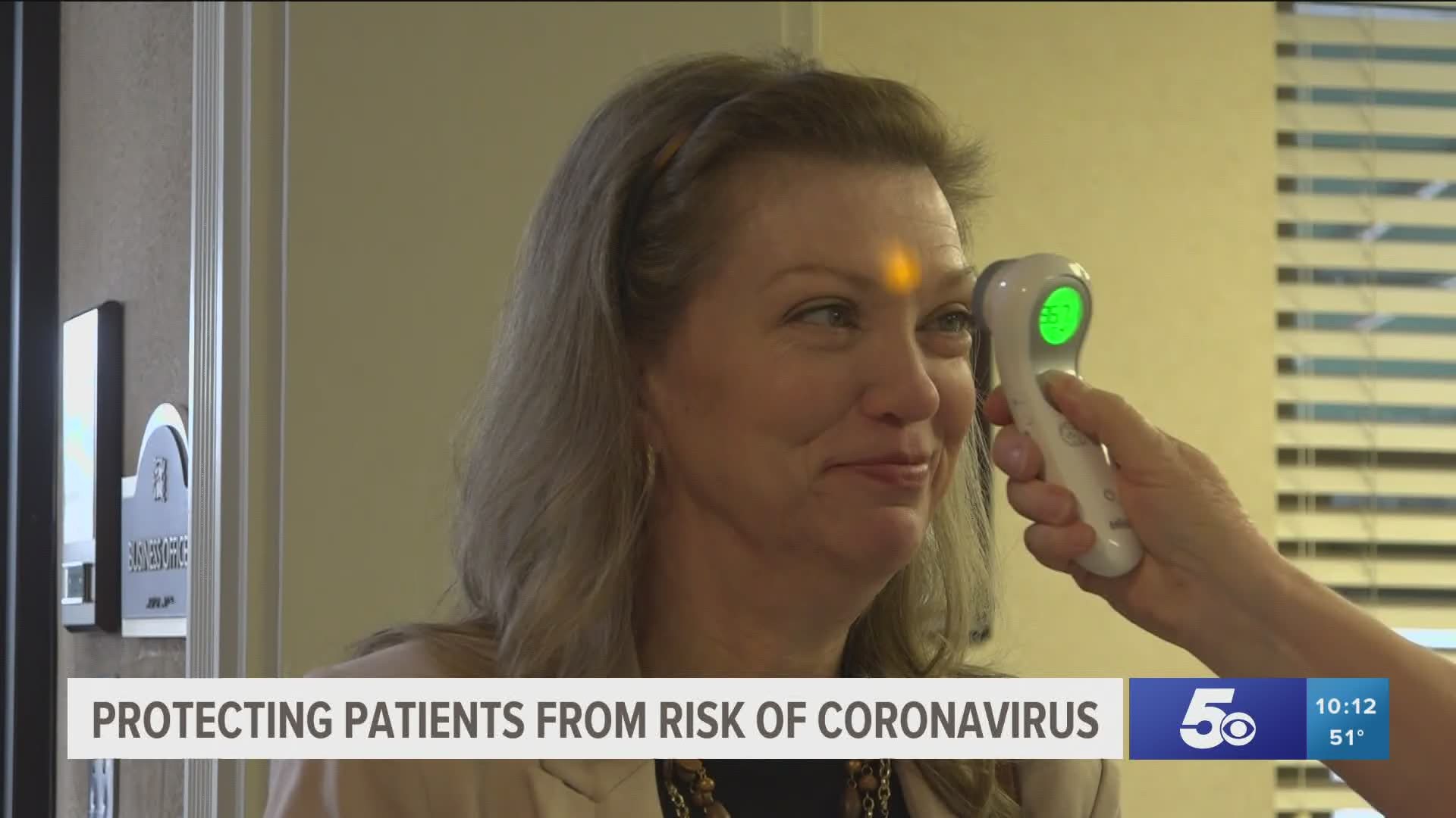 Protecting patients from risk of coronavirus