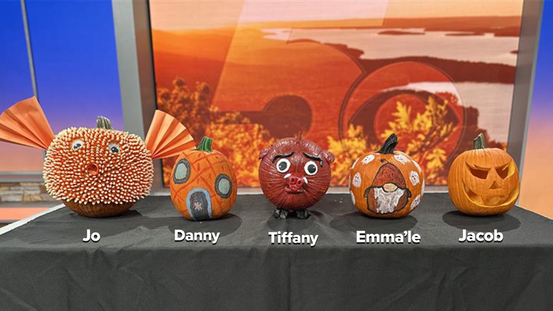 The votes are in for the 5NEWS This Morning pumpkin decorating