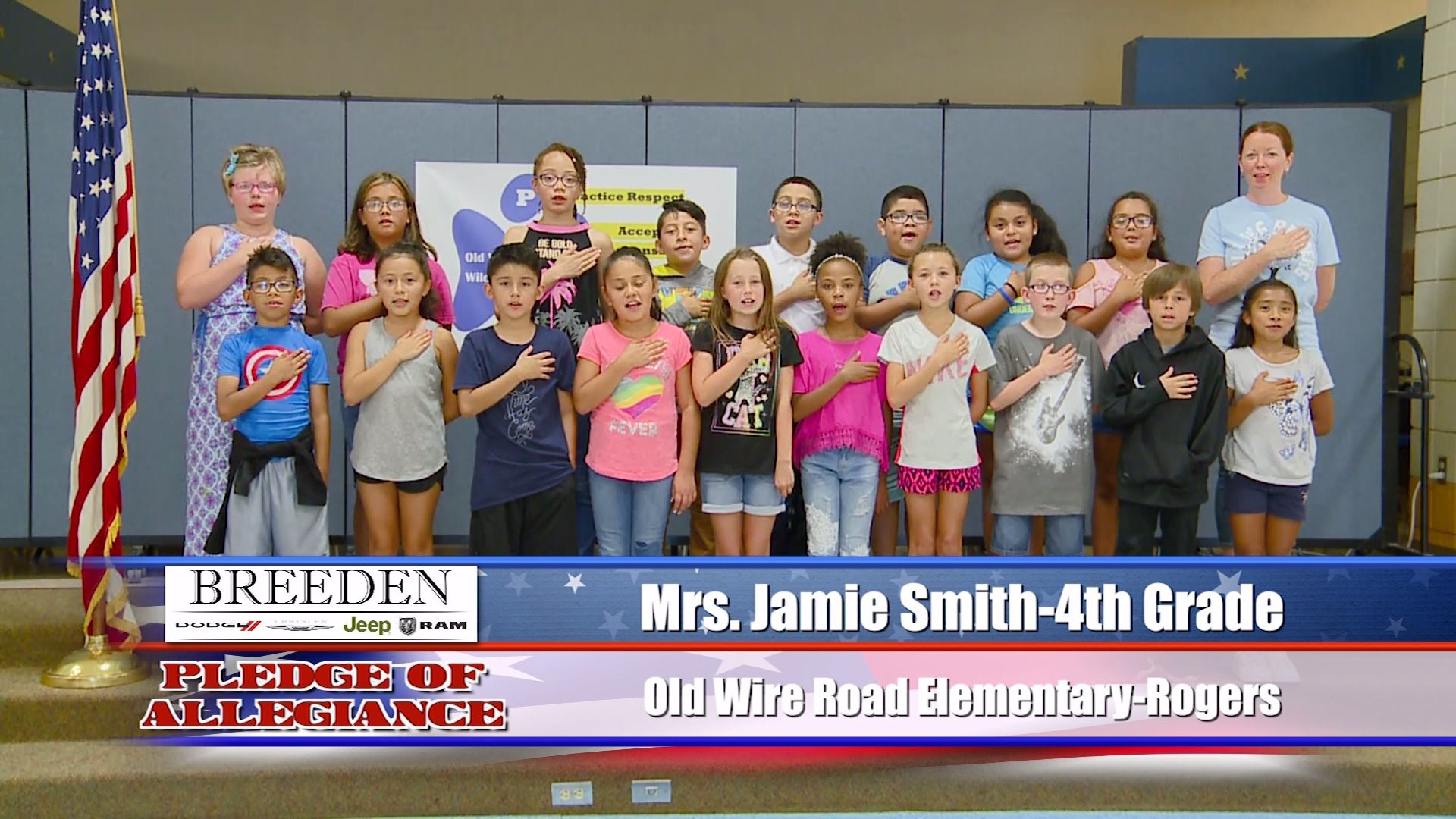 Mrs. Jamie Smith  4th Grade  Old Wire Road Elementary, Rogers