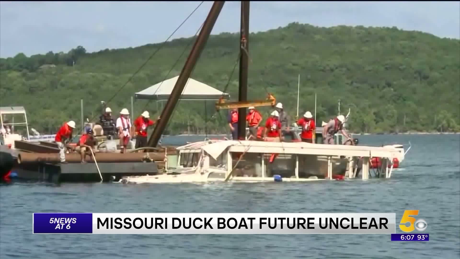 Missouri Duck Boat Future Unclear