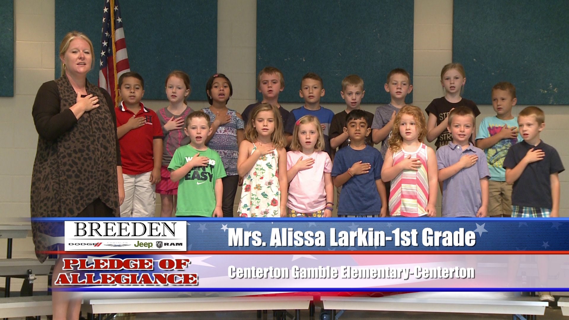 Mrs. Alissa Larkin  1st Grade  Centerton Gamble Elementary - Centerton