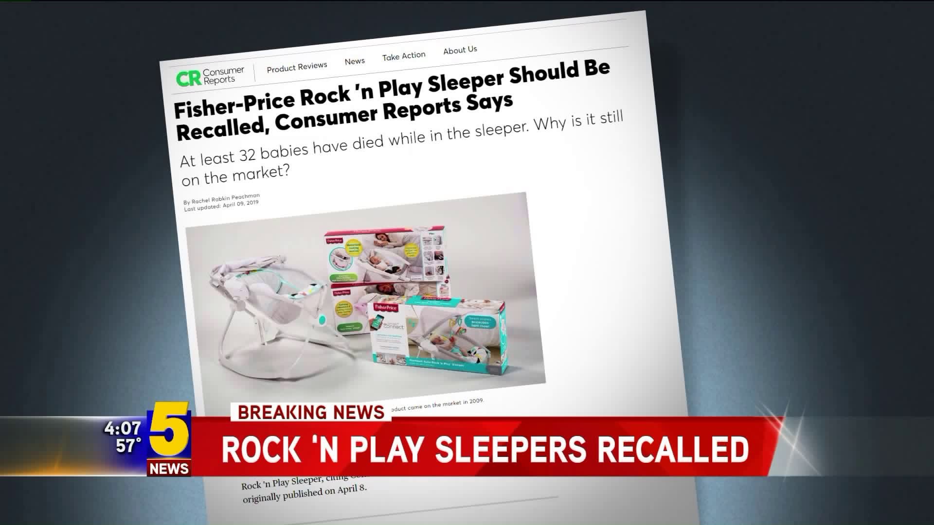 Rock N Play Sleepers Recalled