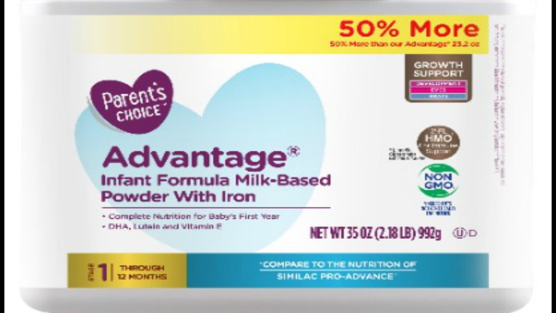 Baby Formula Sold At Walmart Recalled Over Concerns Of Metal In Product