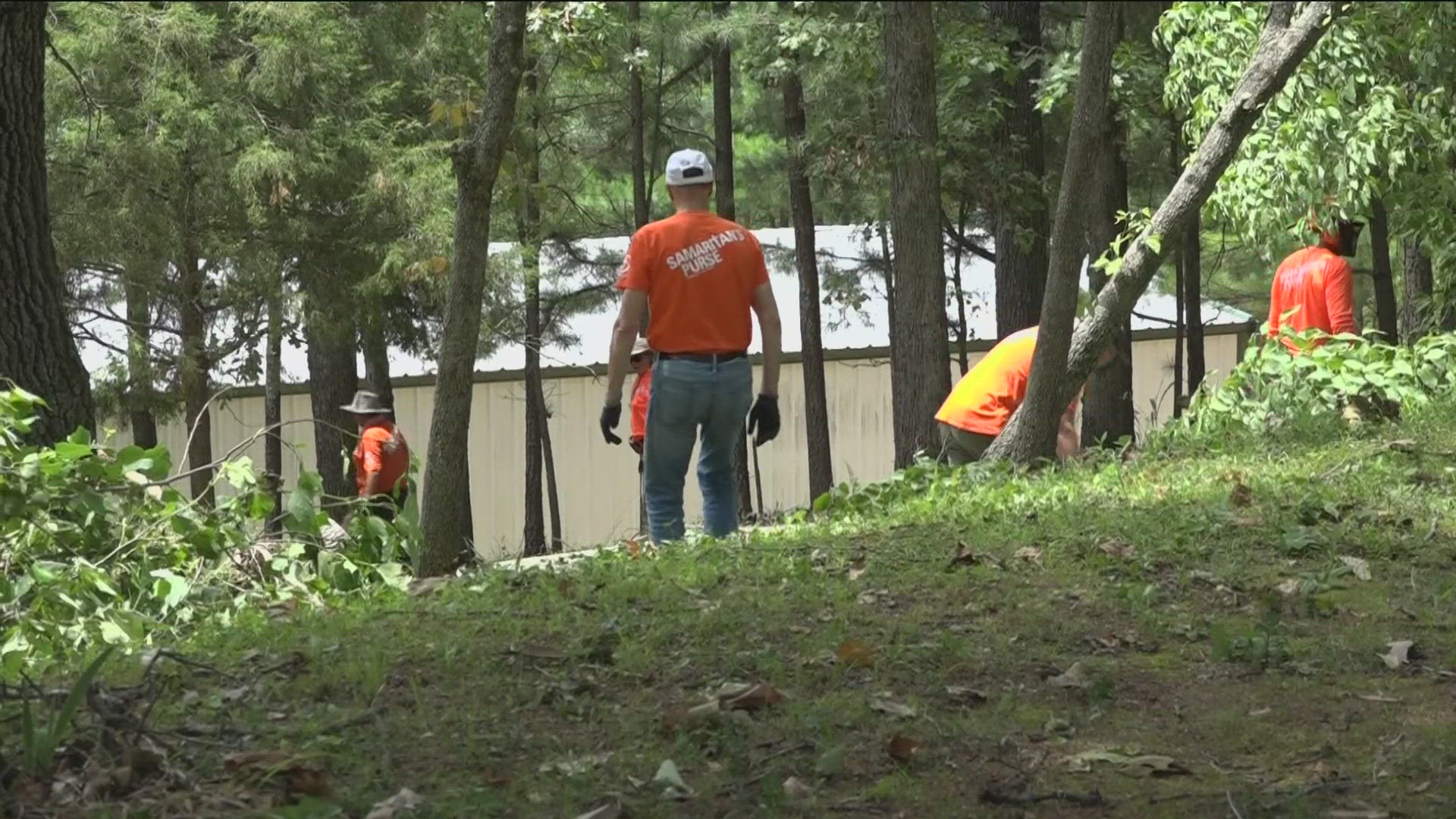 Like many residents across Benton and Madison County, Jesse Gulledge and his wife are still picking up the pieces.