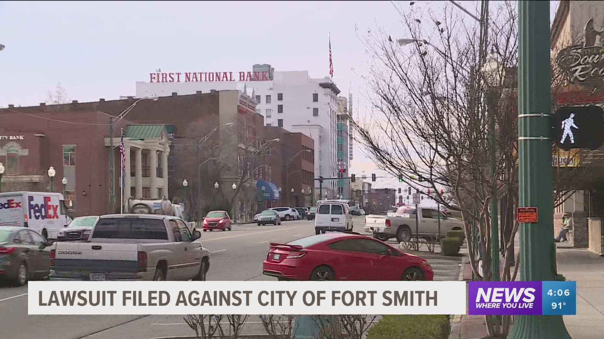 Joey McCutchen filed a lawsuit on June 4, 2021 in Sebastian County Circuit Court against the City of Fort Smith.