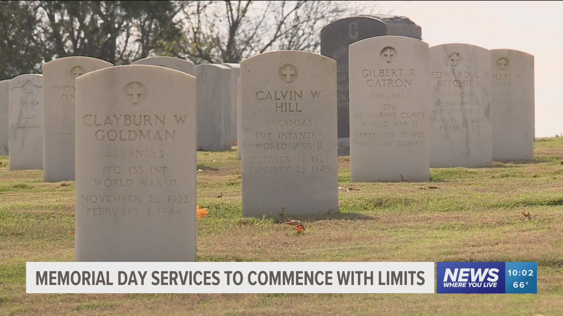 America's national cemeteries will honor Memorial Day in a different way this year amid the coronavirus pandemic.