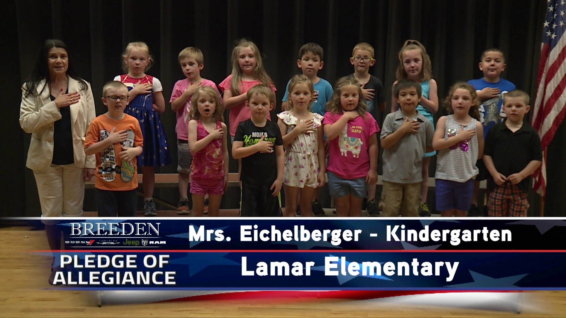 Mrs. Eichelberger  Kindergarten Lamar Elementary