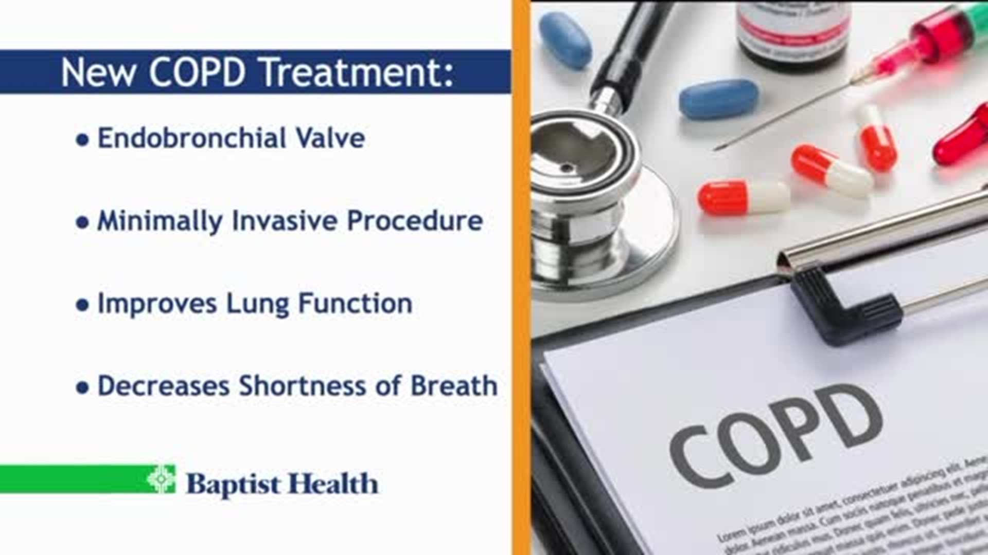 Healthy Living: New Treatment Option for COPD