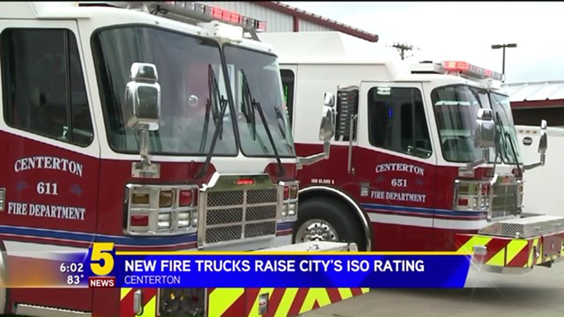 New Centerton Fire Trucks